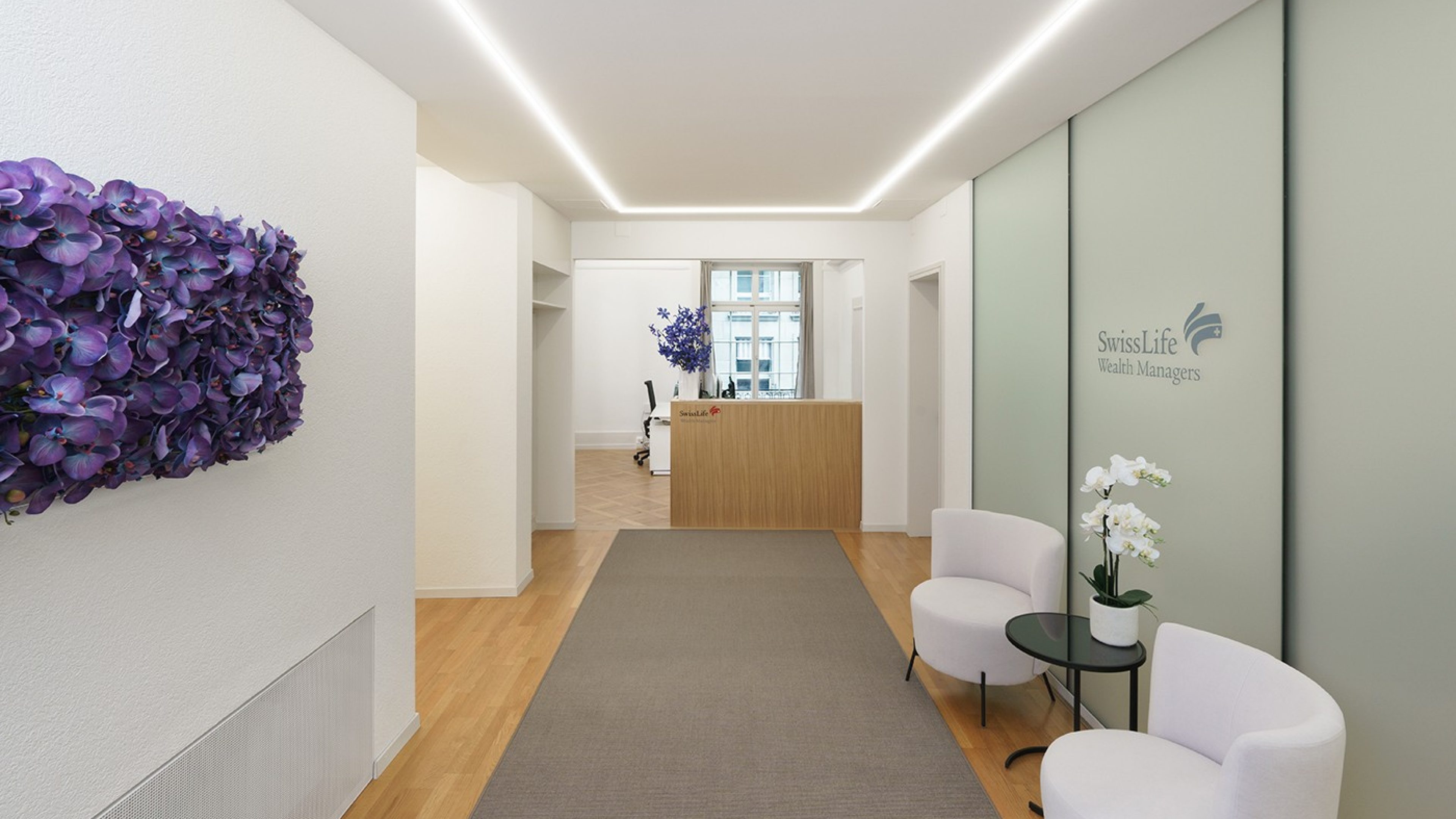 Empfang Standort Bern von Swiss Life Wealth Managers